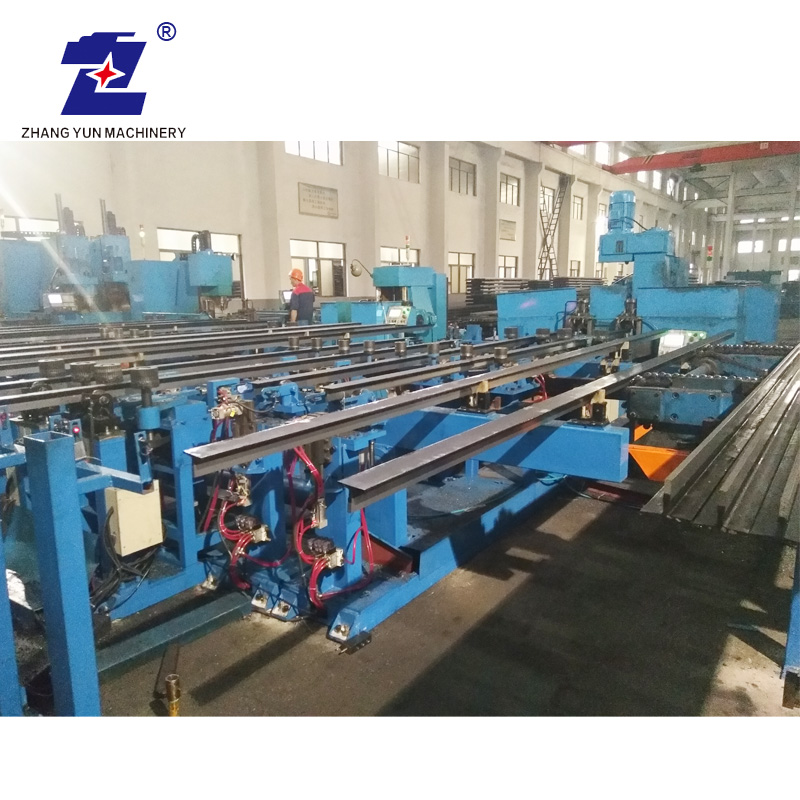 Suzhou T89b Auto CNC Machined Elevator Guide Rail Production Line
