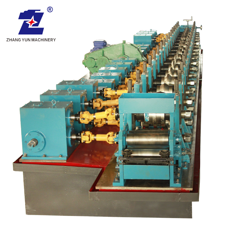 Machine de production de rail Guide creux de type CE & ISO de haute qualité pour fabriquer un profil en acier galvanisé