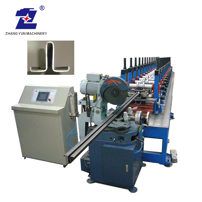 Machine de production de rail de guidage creux d'ascenseur de type CE&ISO T de haute qualité pour la fabrication de profilés en acier galvanisé