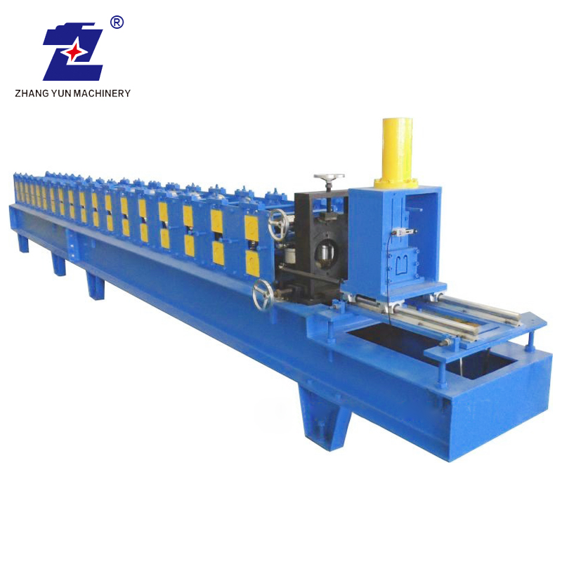 Machines de matériaux de construction Automatique Haute précision CZ Section Construction Purlin Roll Forming Machine