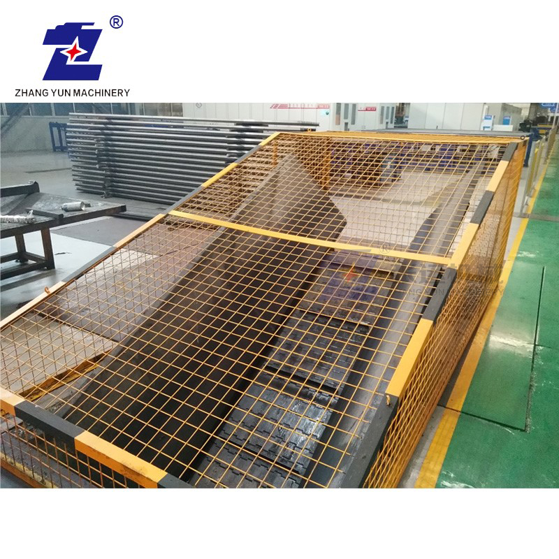 Machine de fabrication de rails Guide d'ascenseur à chaud avec ligne de production d'usinage métallique